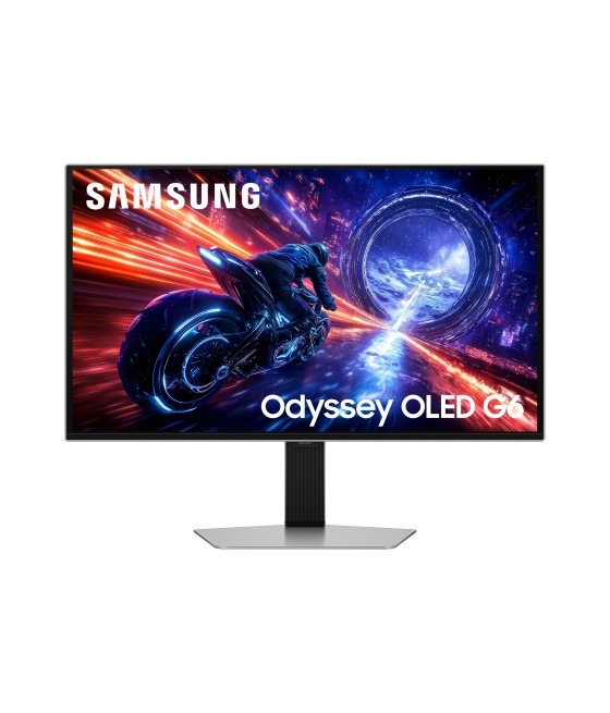 Samsung G60SF tietokoneen litteä näyttö 68,6 cm (27") 2560 x 1440 pikseliä Quad HD OLED Hopea