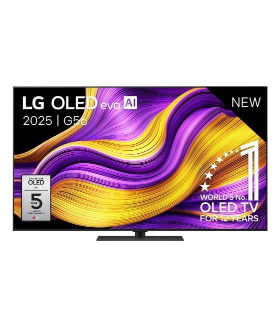 LG OLED evo AI OLED65G56LS 165,1 cm (65") 4K Ultra HD Älytelevisio Wi-Fi musta