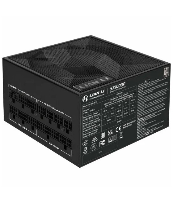 LIAN LI SX1000P 1000W 80 PLUS Platinum, PCIe 5.1, ATX 3.1
