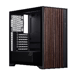 BLACKSTORM Artemis W01B ATX-kotelo musta/puu