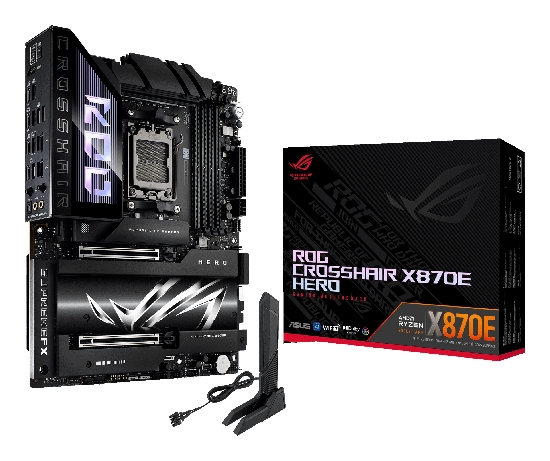 ASUS ROG CROSSHAIR X870E HERO AMD X870E Pistoke AM5 ATX