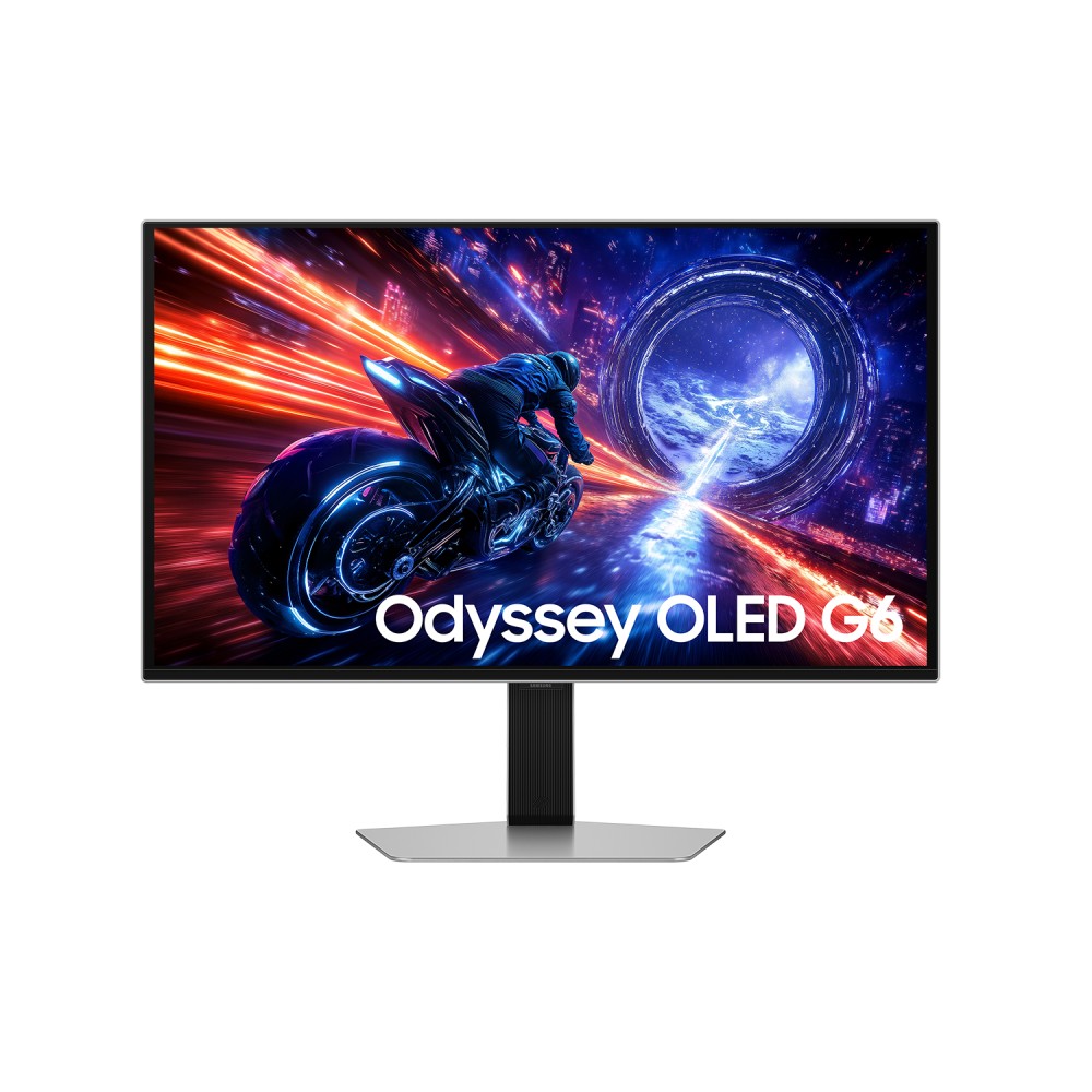 Samsung G60SF tietokoneen litteä näyttö 68,6 cm (27") 2560 x 1440 pikseliä Quad HD OLED Hopea