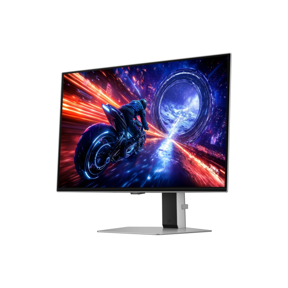 Samsung G60SF tietokoneen litteä näyttö 68,6 cm (27") 2560 x 1440 pikseliä Quad HD OLED Hopea