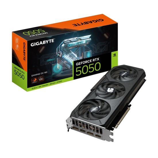 GIGABYTE GeForce RTX 5050 GAMING OC 8 GB GDDR6