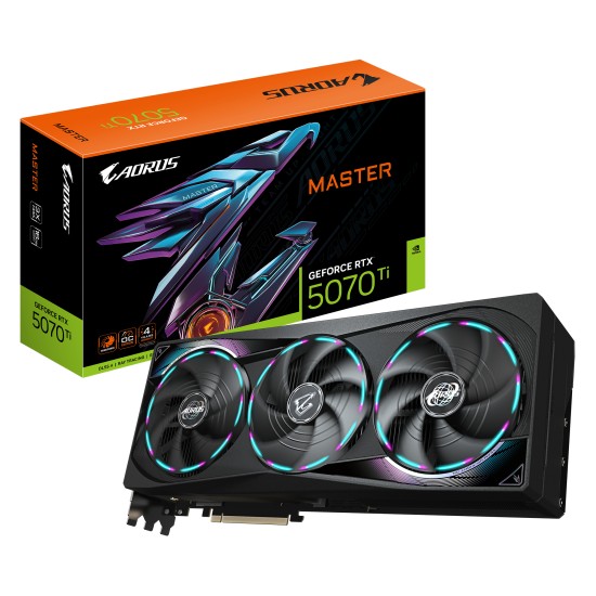 GIGABYTE AORUS GeForce RTX 5070 Ti MASTER 16 GB