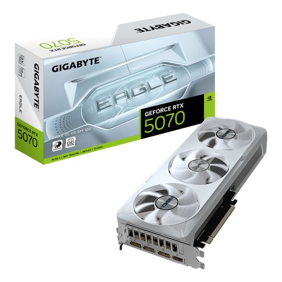 GIGABYTE GeForce RTX 5070 EAGLE OC ICE 12 GB GDDR7