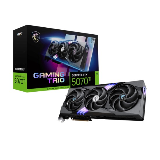 MSI GeForce RTX 5070 Ti 16 GB GAMING TRIO OC