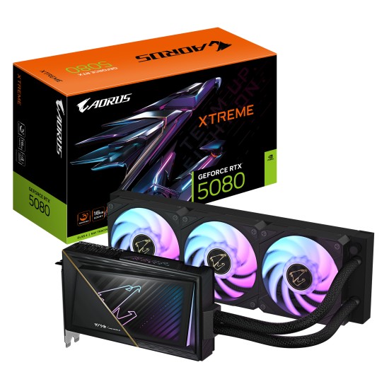 GIGABYTE AORUS GeForce RTX 5080 XTREME WATERFORCE 16 Gt