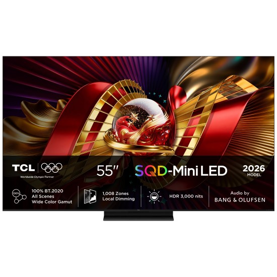 TCL 55C8L 55" C8L – 4K SQD Mini-LED Google TV