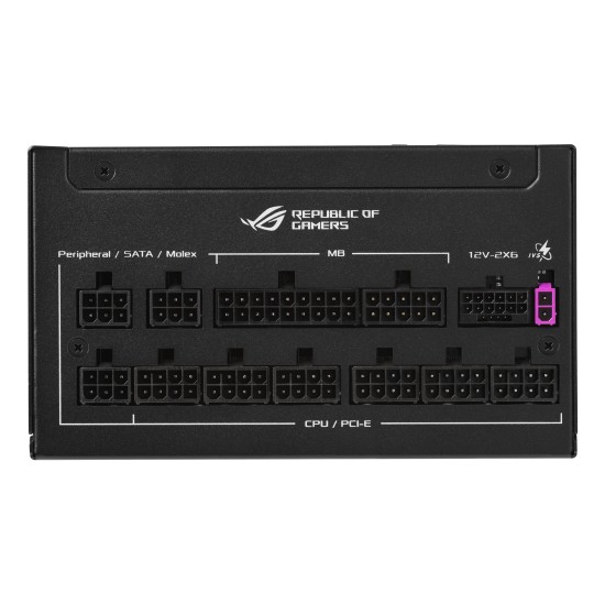 ASUS ROG STRIX-1000P-GAMING virtalähdeyksikkö 1000 W 20+4 pin ATX ATX Musta, Hopea